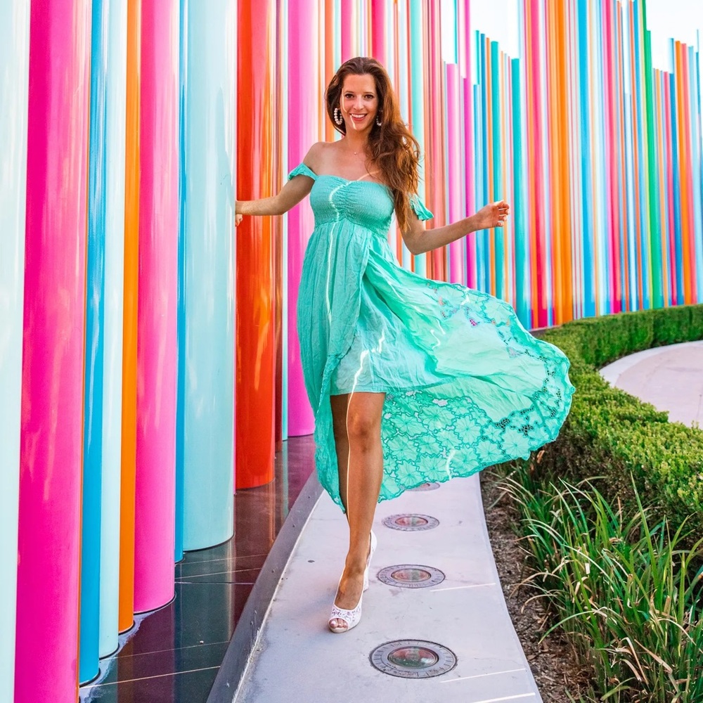 Tiare Hawaii Hollie Dress with Embroidery